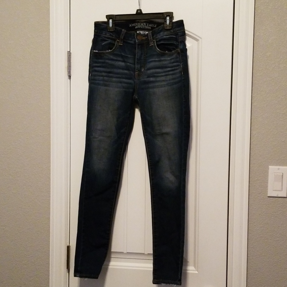 American Eagle Ankle Super Stretch Jeans Size 4